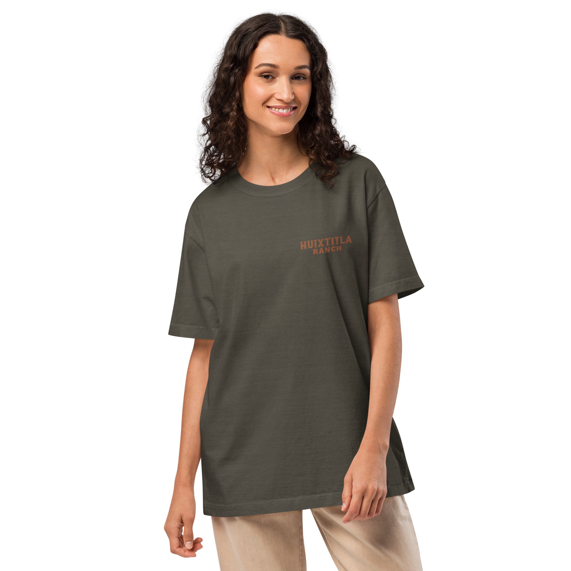 Huixtitla Ranch Brahman Unisex Oversized T-shirt